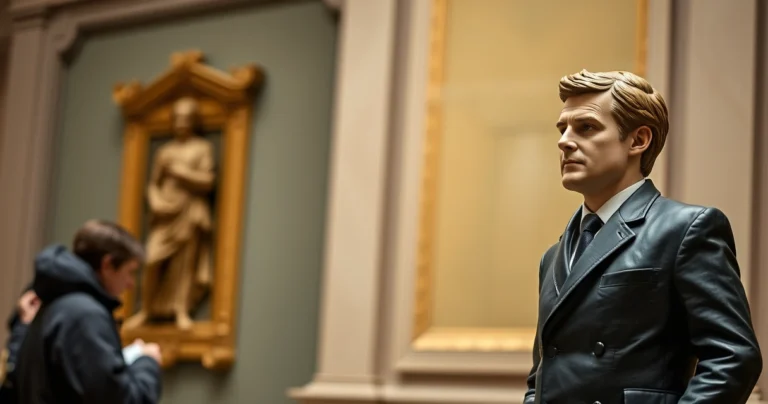 Macron wax statue stolen from Paris museum for anti-Russian protest