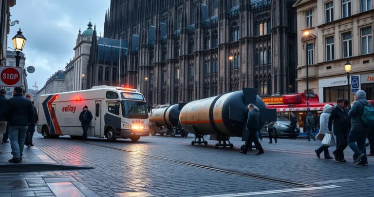 Cologne evacuates 20,000 people after three World War II bombs discovered