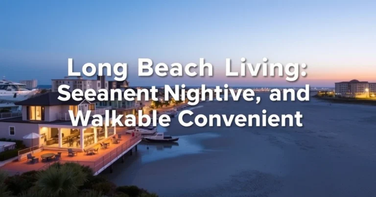Discover Long Beach Living: Oceanfront Homes, Vibrant Nightlife, and Walkable Convenience