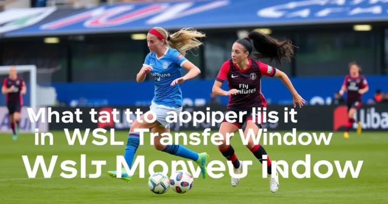 Exciting Moves Ahead: What to Anticipate in the WSL Transfer Window