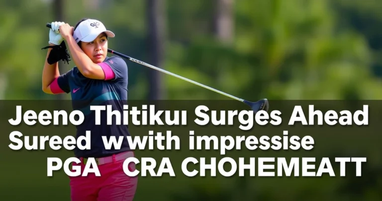 Jeeno Thitikul Surges Ahead with Impressive 68 at Women’s PGA Championship