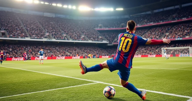 Messi’s Unmatched Magic: A Brilliant Free-Kick That Leaves Fans in Awe