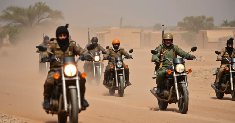 Jihadists Launch Deadly Assault on Niger Army Base with 200 Motorbikes