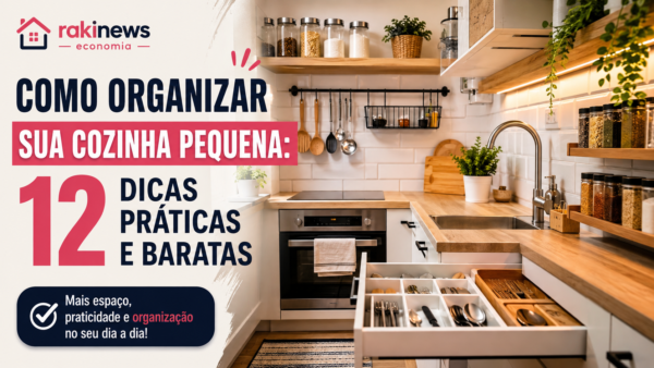 itens usados pra organizar os pequenos espaços da cozinha