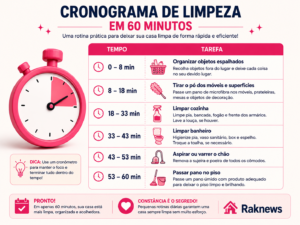 Cronograma de limpeza