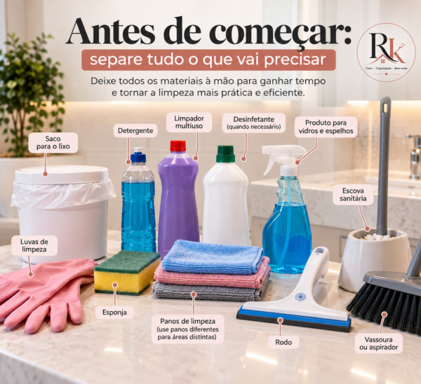 produtos pra limpeza