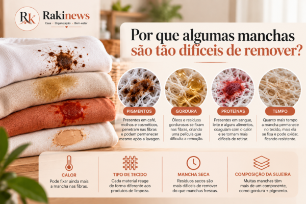 manchas Dificéis de remover