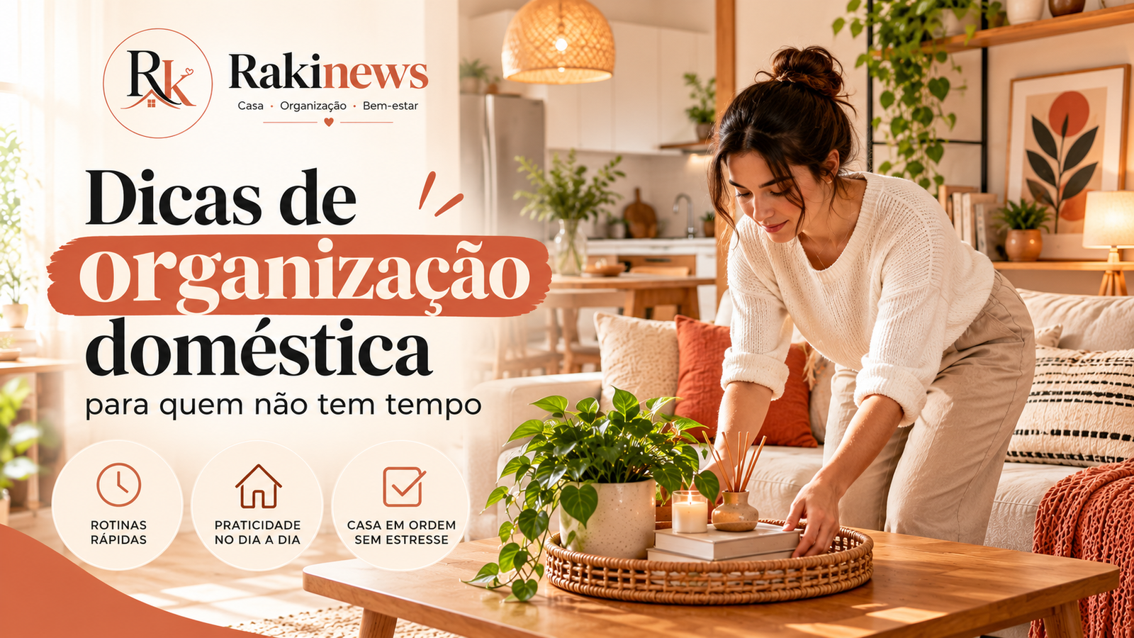 Dicas de organização doméstica para quem não tem tempo