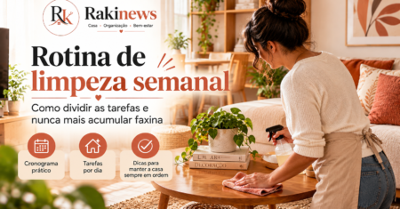 Rotina de Limpeza Semanal: Cronograma Prático Para Manter a Casa Organizada