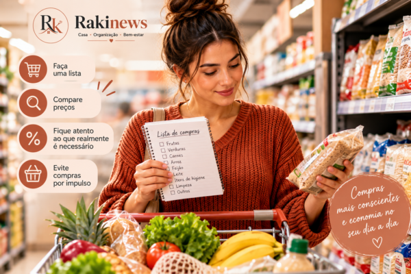 utilizando lista de compras pea economizar