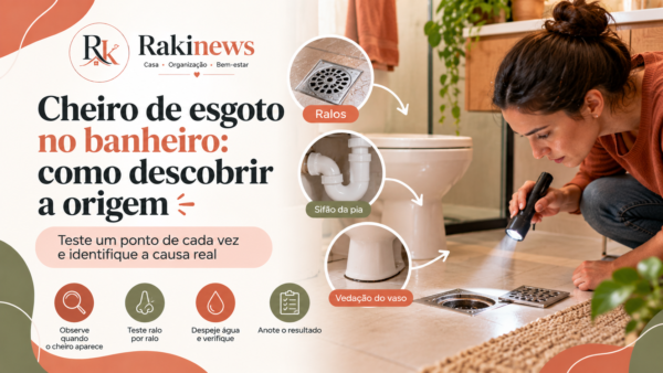 procurando a origem do mal cheiro