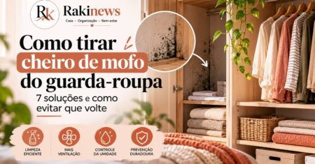Como tirar cheiro de mofo do guarda-roupa: 7 soluções e como evitar que volte